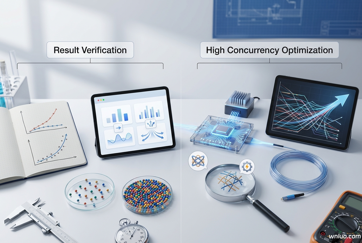 正文配图:标题:结果验证:性能测试;要点:启动服务:在终端运行 python se