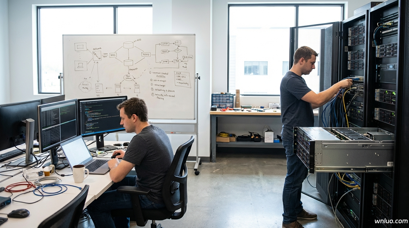 配图:标题:Docker容器化部署实战:从单机到Kubernetes集群的完整