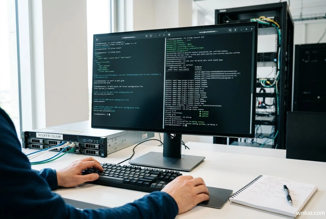 Rocky 9 终端安装 Podman 和 Cilium 命令界面